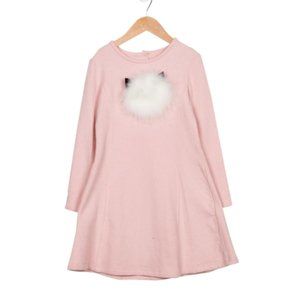 Charabia fuzzy cat dress